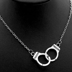 Freedom Handcuff Unisex Necklace